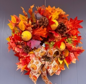 Autumnal wreath